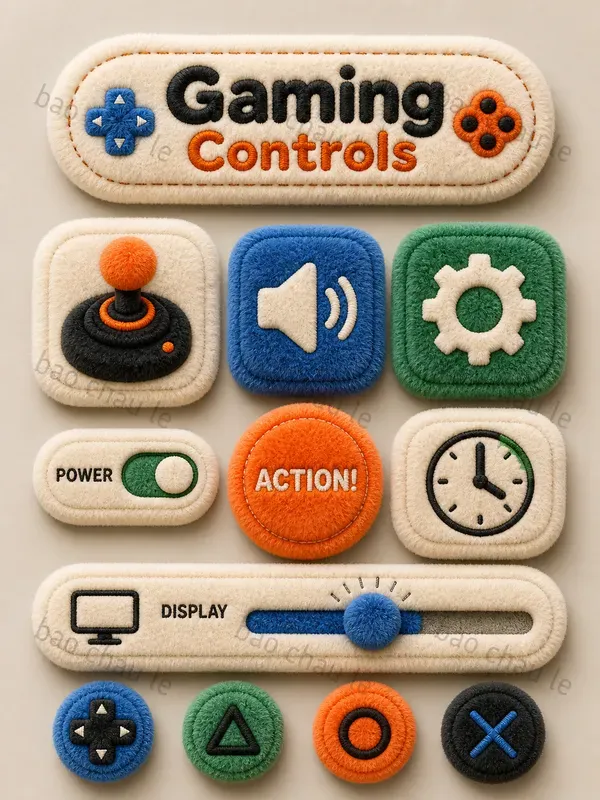 Fluffy UI Icons