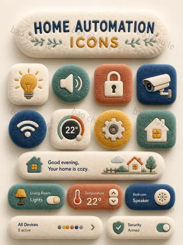 Fluffy UI Icons