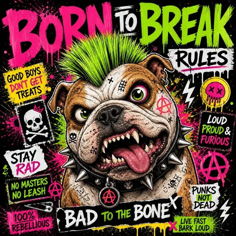 Punk Animal Poster Generator Packs