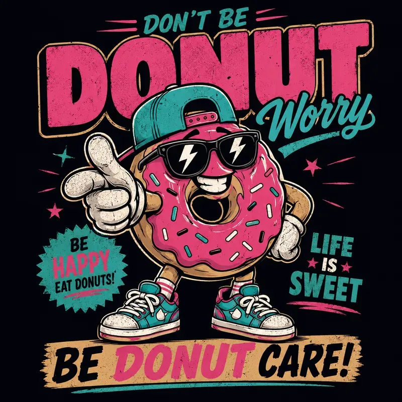 Retro Food Mascot Generator