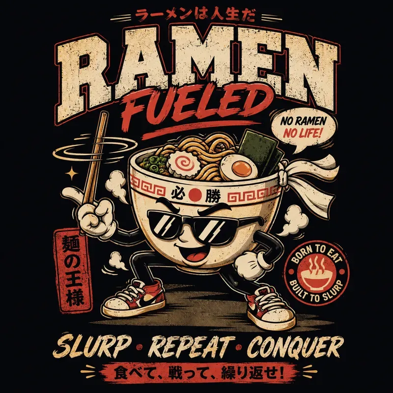 Retro Food Mascot Generator