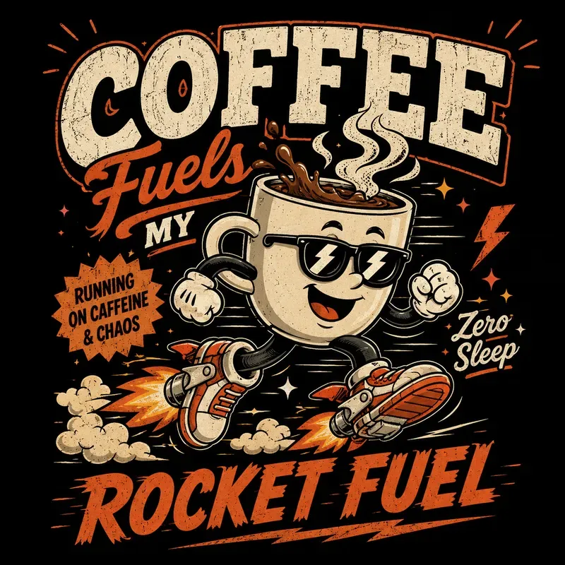 Retro Food Mascot Generator