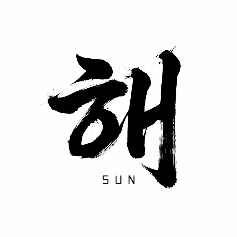 Trendy Korean Brush Art Tshirt Designs