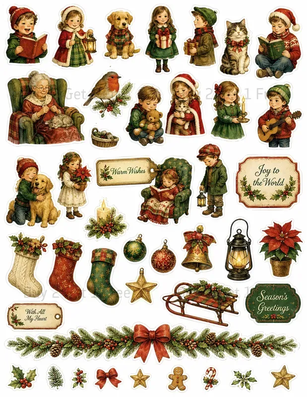 Western Character Object Fussy Cuts