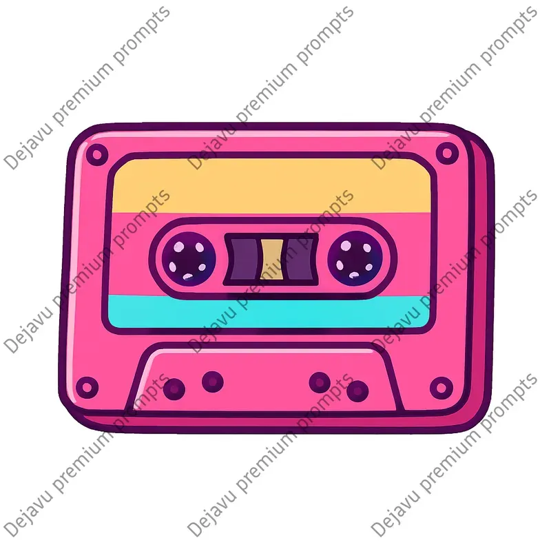 90s Pop Stickers Icons