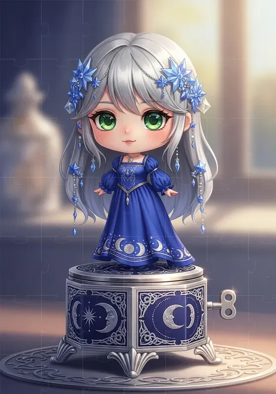 Chibi Fantasy Character Scenes
