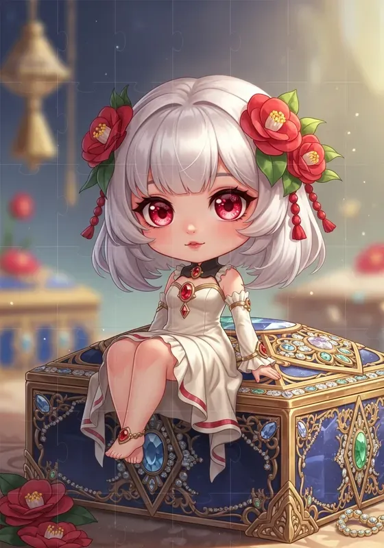 Chibi Fantasy Character Scenes