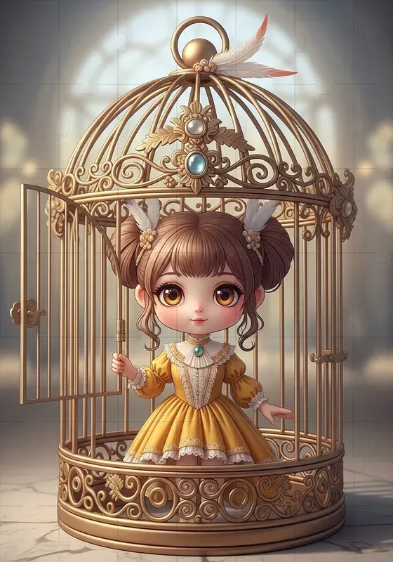 Chibi Fantasy Character Scenes