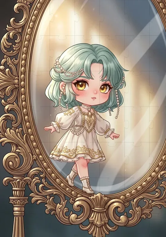 Chibi Fantasy Character Scenes