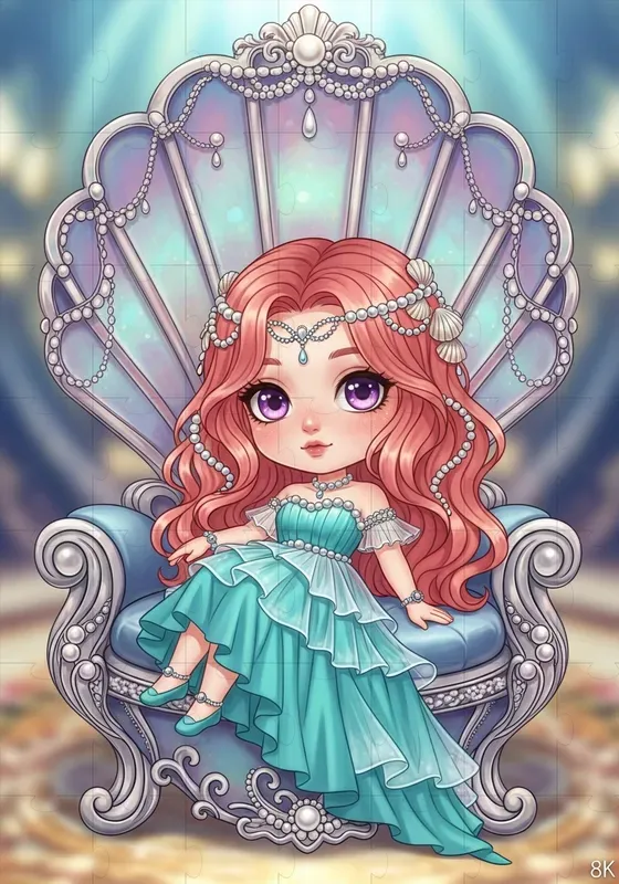 Chibi Fantasy Character Scenes