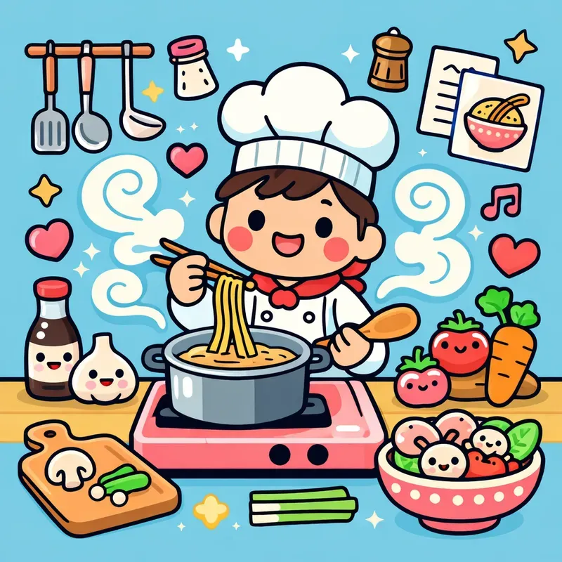 Kawaii Pop Art Scene Kits