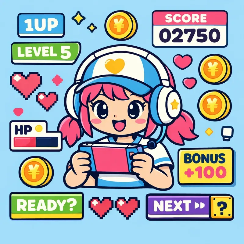 Kawaii Pop Art Scene Kits