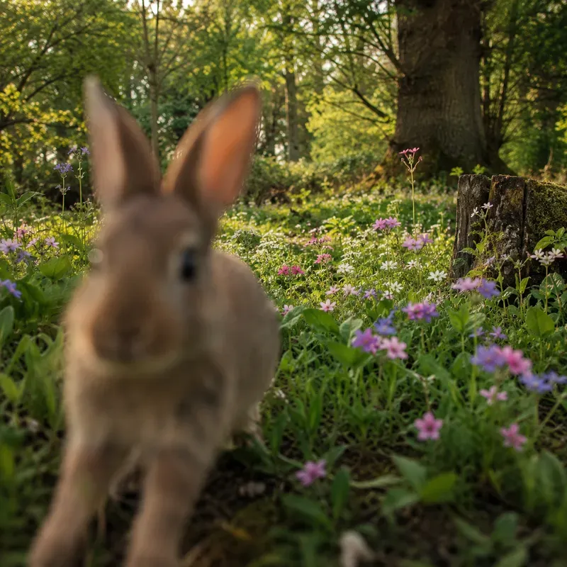 Dreamy Foreground Blur Photos