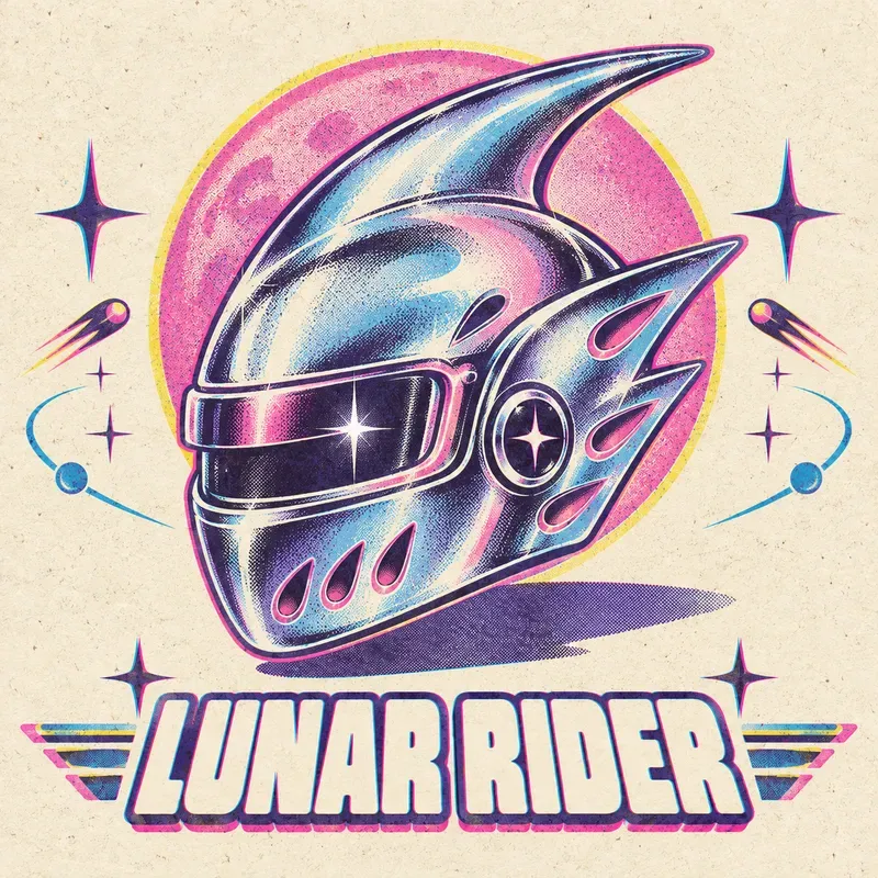 Chrome Riso Album Icons