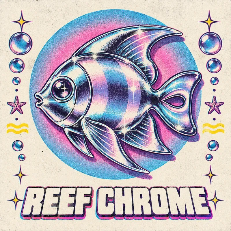 Chrome Riso Album Icons
