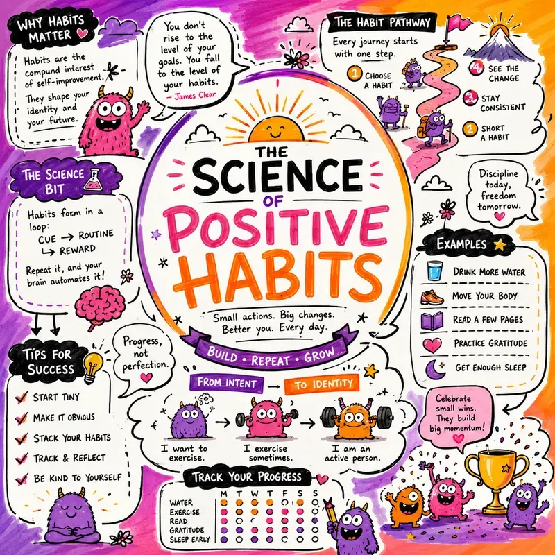 Whimsical Career Sketchnote Posters