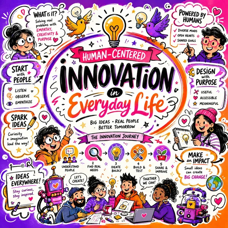 Whimsical Career Sketchnote Posters