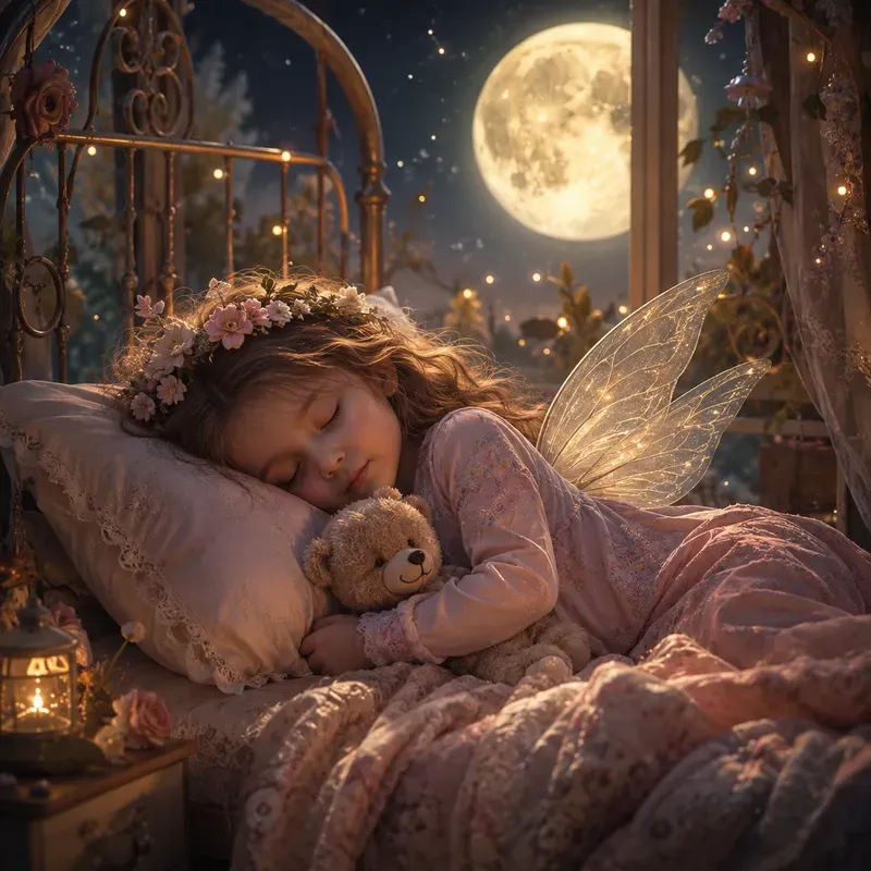 Moonlit Dreamers Slumbers