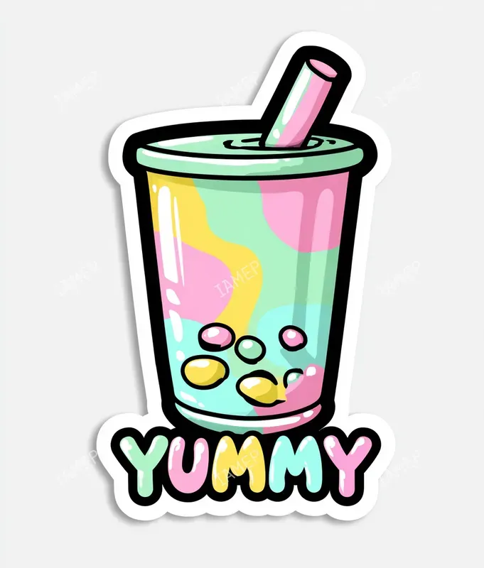 Cute Food Stickers