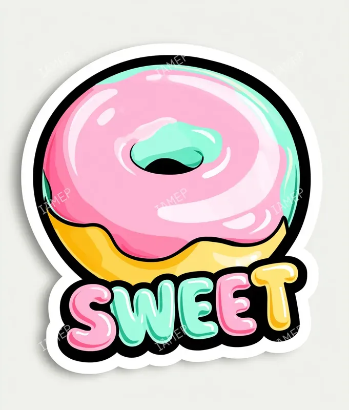 Cute Food Stickers