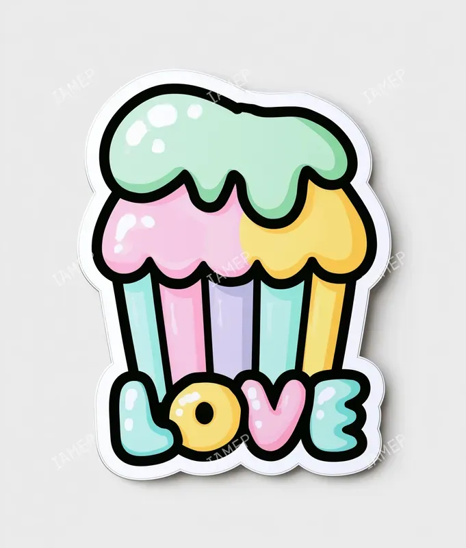 Cute Food Stickers