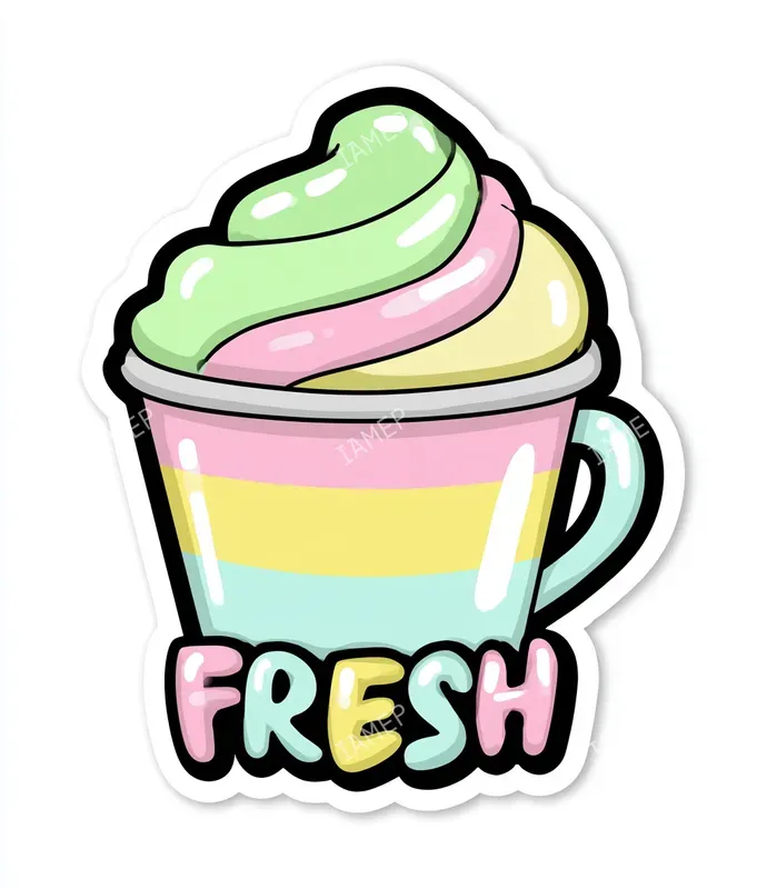 Cute Food Stickers