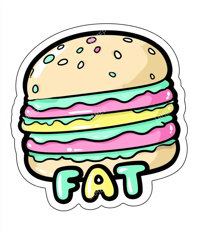 Cute Food Stickers