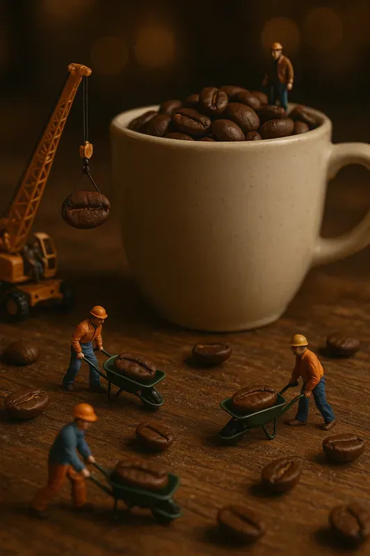 Tiny Builders Constructing Giant Objects