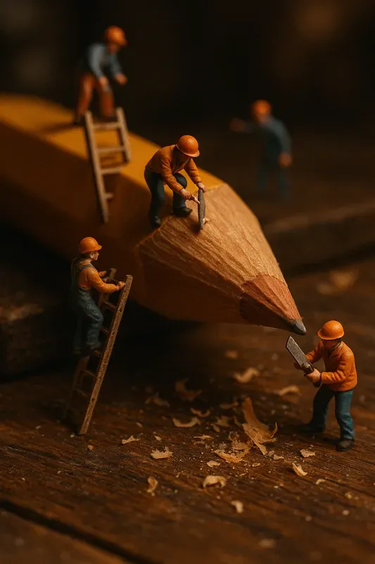 Tiny Builders Constructing Giant Objects