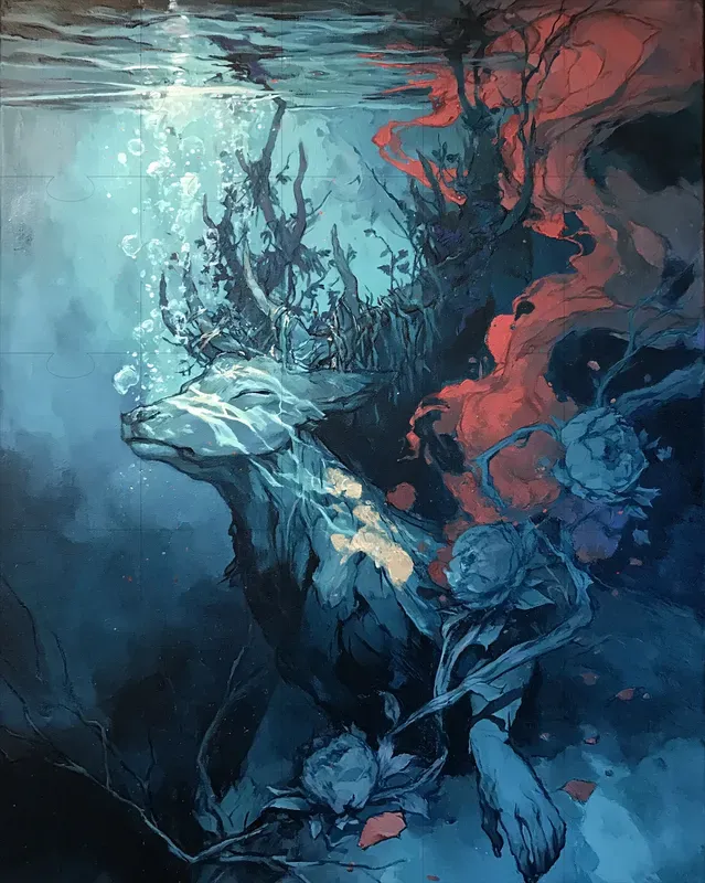 Drowned Dark Fantasy Portraits