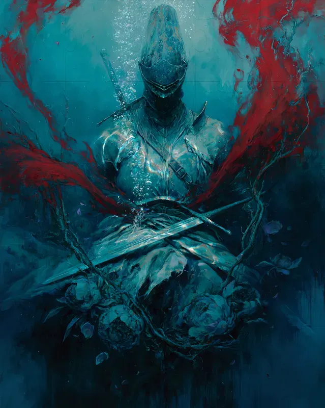 Drowned Dark Fantasy Portraits