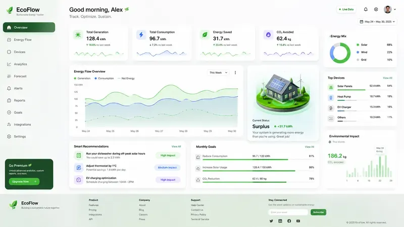 Modern Saas App UI UX Dashboard Layouts