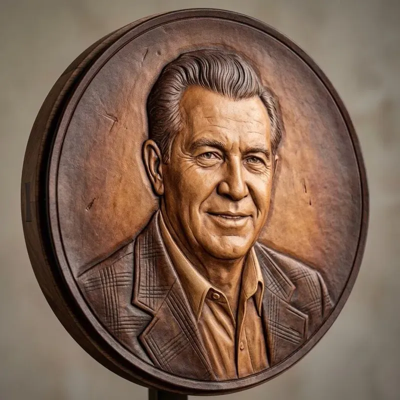 Photos To Embossed Leather Artworks