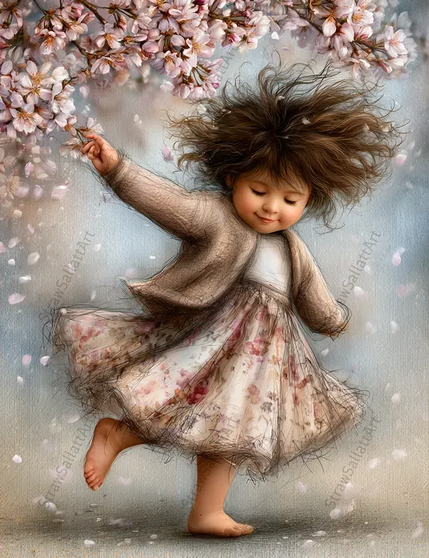Playful Childrens Storybook Illustrations