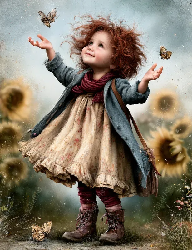 Playful Childrens Storybook Illustrations
