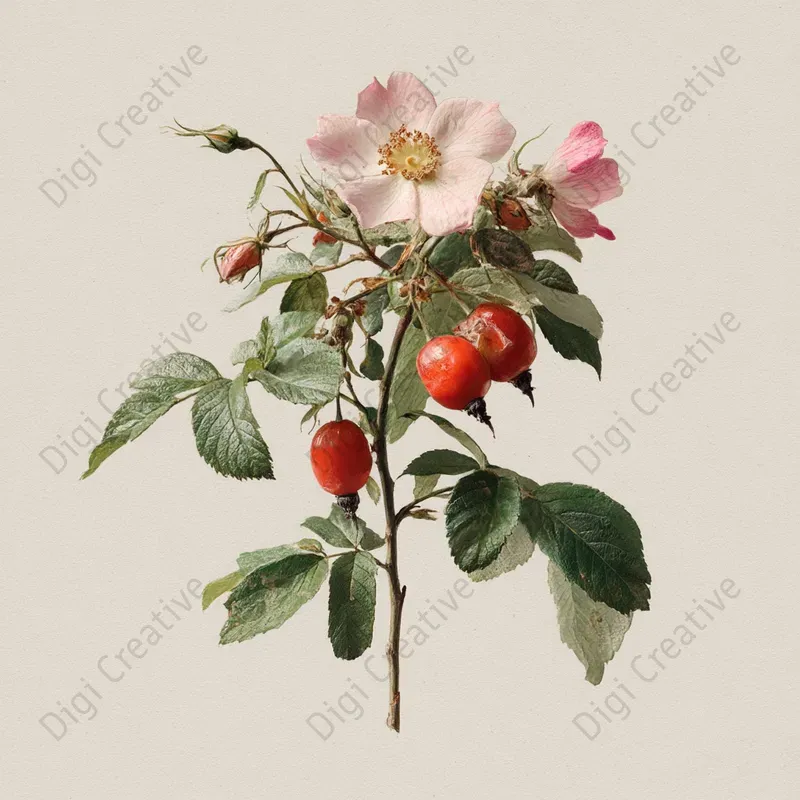 Victorian Botanical Art Illustrations