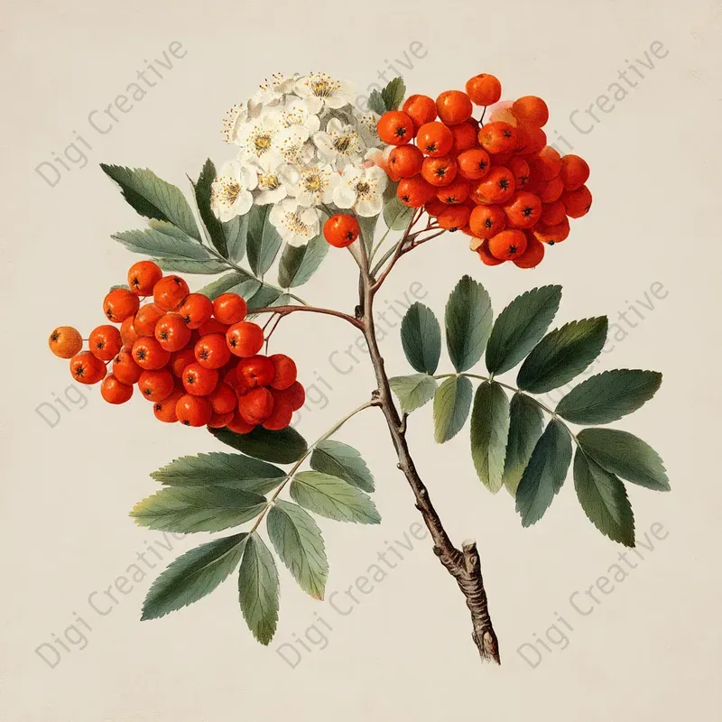 Victorian Botanical Art Illustrations