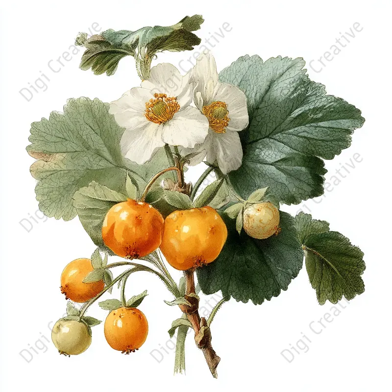 Victorian Botanical Art Illustrations