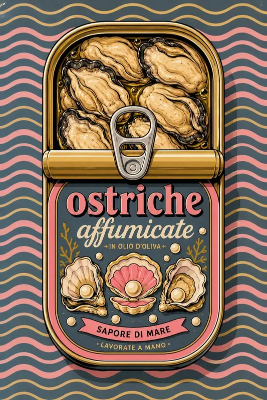 Retro Pop Art Tin Can Illustrations