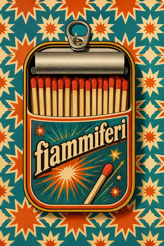 Retro Pop Art Tin Can Illustrations