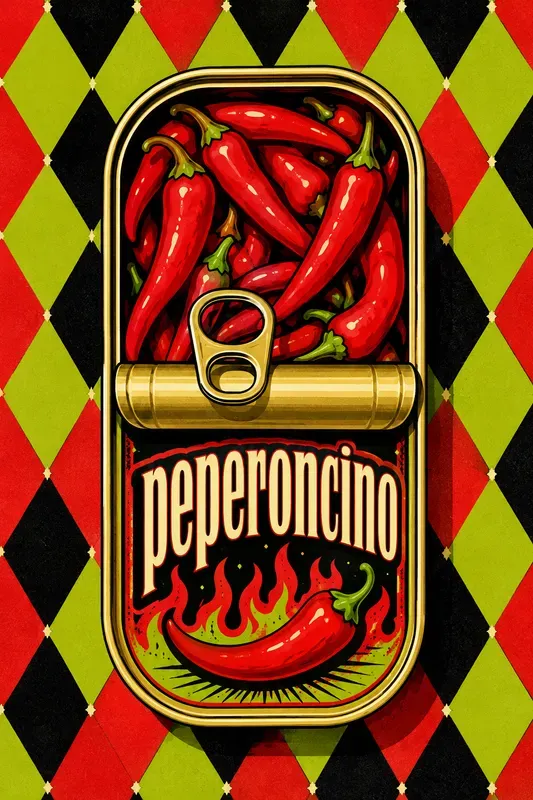 Retro Pop Art Tin Can Illustrations