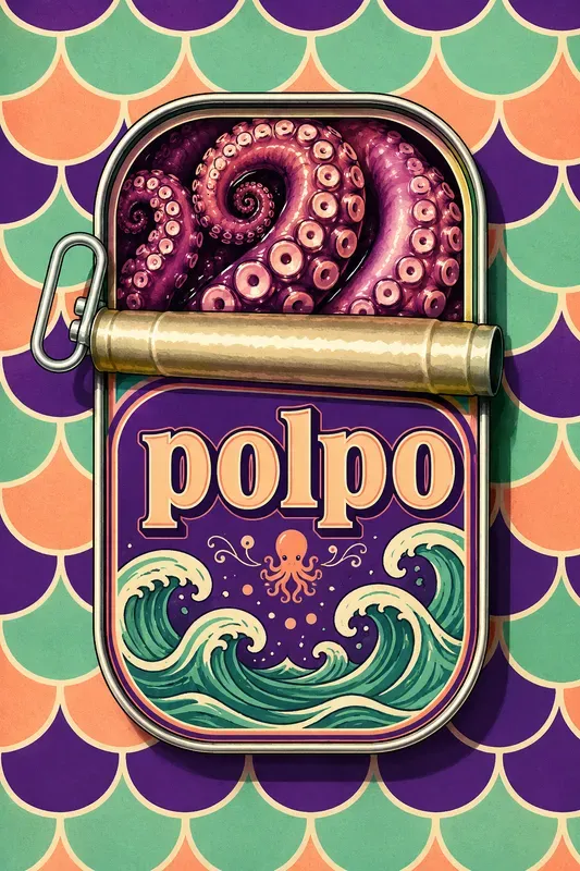 Retro Pop Art Tin Can Illustrations