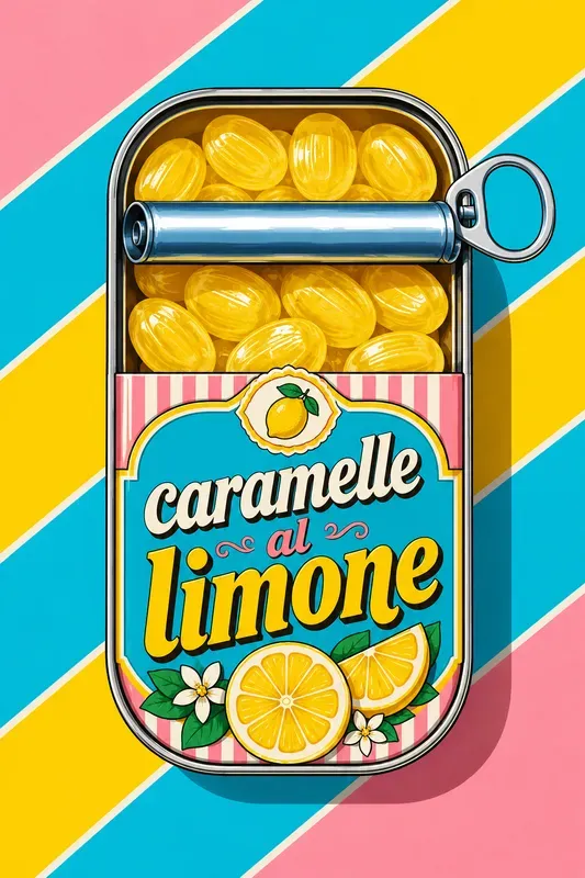 Retro Pop Art Tin Can Illustrations