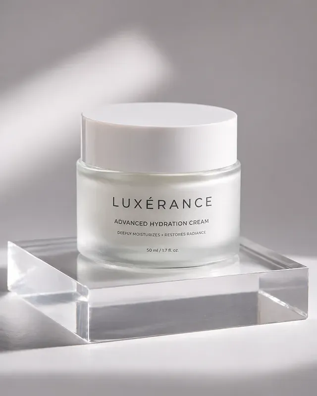 Ultrarealistic Luxury Skincare Studios