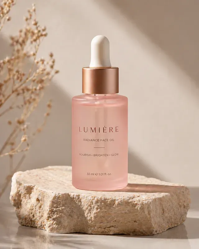 Ultrarealistic Luxury Skincare Studios
