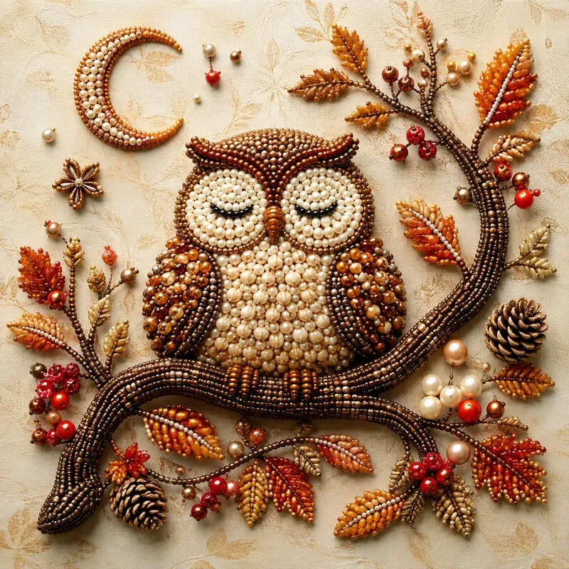 Whimsical Bead Art Animals