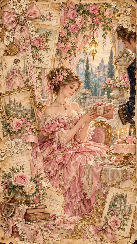 Victorian Birthday Party Junk Journals
