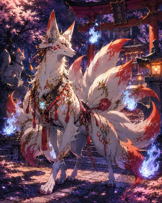 Fantasy Anime Bestiary Creature Art