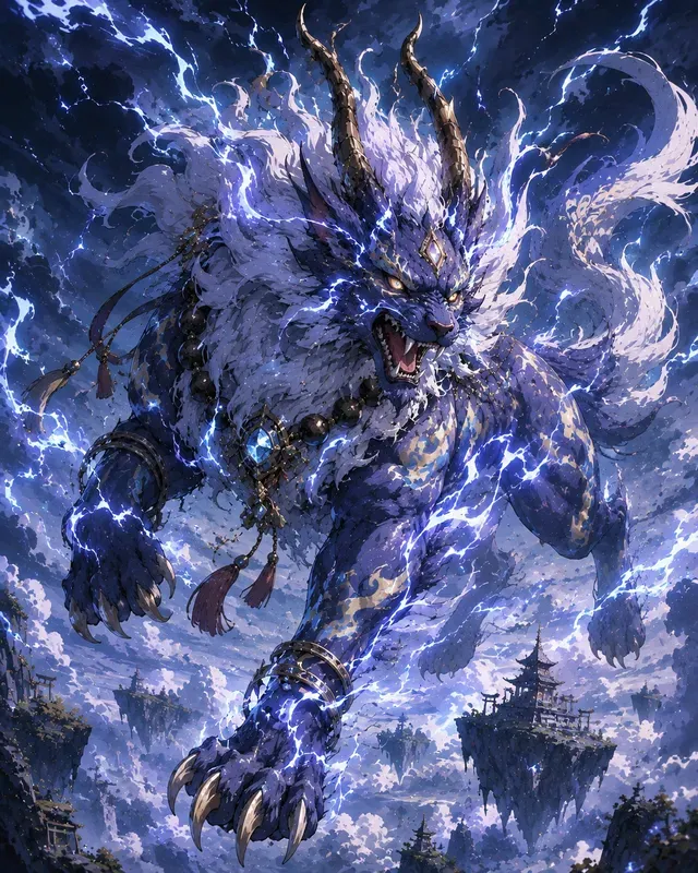 Fantasy Anime Bestiary Creature Art