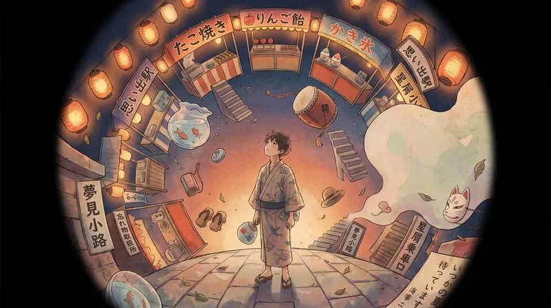 Circular Fisheye Memoryportal Animes